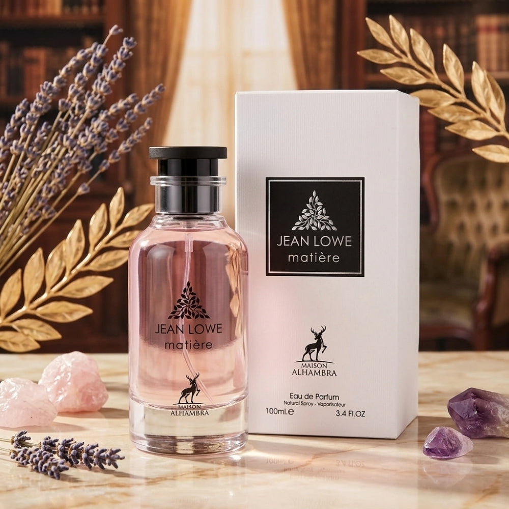 Maison Alhambra Jean Lowe Matiere Eau de Parfum 100ml unisex perfume bottle for men and women